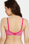 Rosaline Everyday Double Layered Non Wired 3/4th Coverage T-Shirt Bra - Pink Passion Pt — thumbnail 2